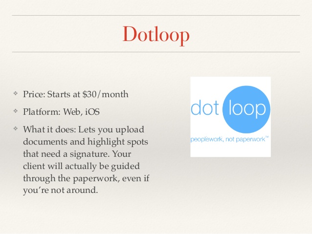 Dotloop app for mac os